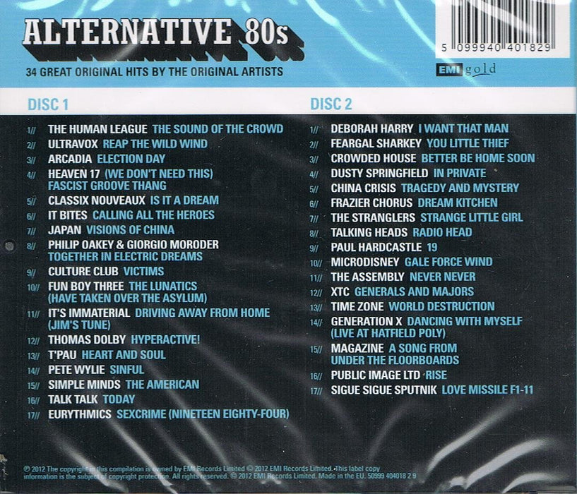 The Ultimate Alternative 80s