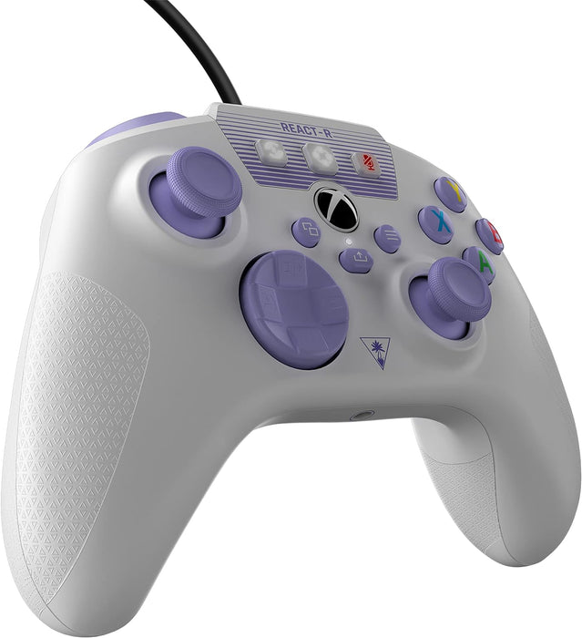 Turtle Beach React-R Controller White/Purple - Xbox Series X|S, Xbox One and PC React-R Reac-R White