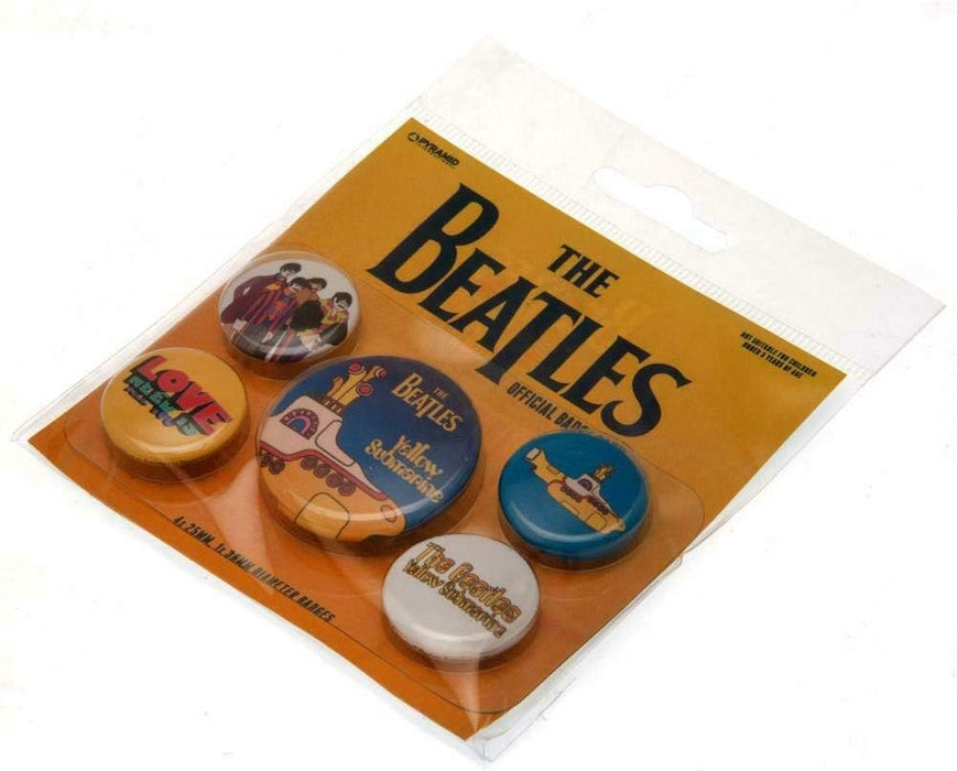 Pyramid International BP80477 The Beatles Yellow Submarine Badge, Multi-Colour, 10 x 12.5 x 1.3 cm