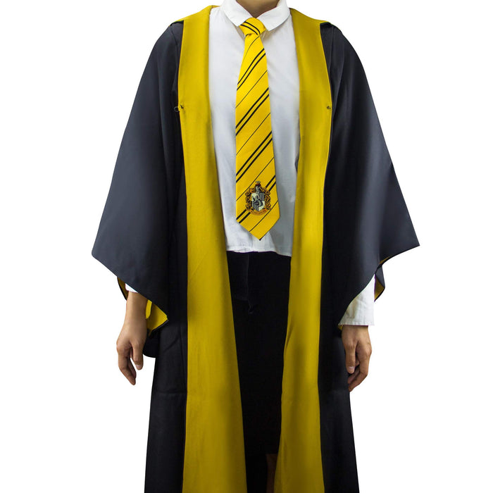 Cinereplicas Harry Potter - Hogwarts Robe - XS(Kids)/S/M/L/XL - Official License S Black & Yellow