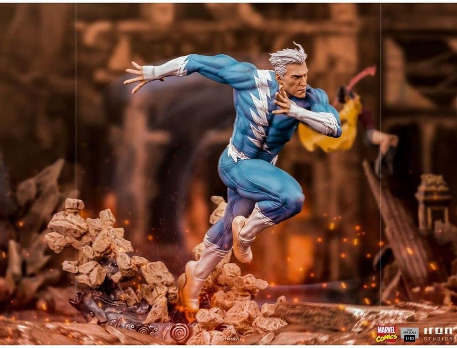 Iron Studios Marvel Quicksilver 1/10 Scale | Marvel Comics Series X-Men | 8" inches Collectible Figure
