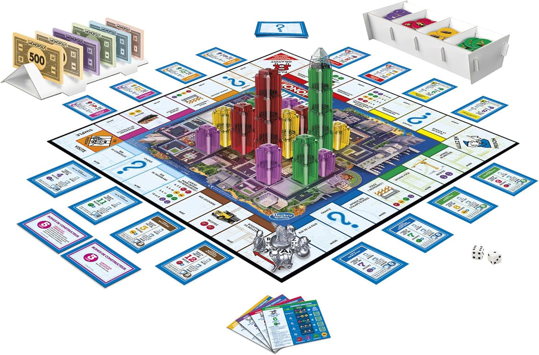Monopoly BUILDER France Multicolor