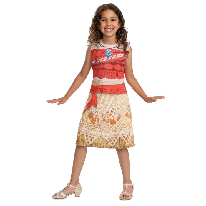 Smiffys Disney Moana Vaiana Basic Plus Costume (Size 3T-4T)