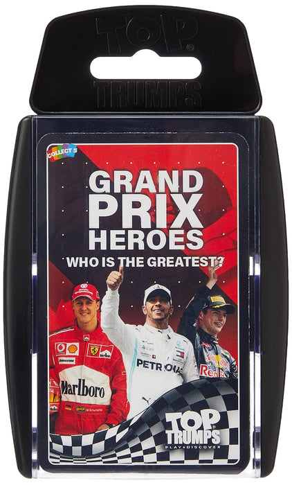 Top Trumps Grand Prix Heroes Card Game