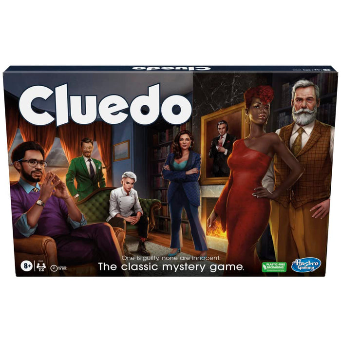 Hasbro Gaming Cluedo Board Game for Children Aged 8 and Up, Reimagined Classic for 2-6 Players & Jenga Classic, Children's game that promotes reaction speed from 6 years