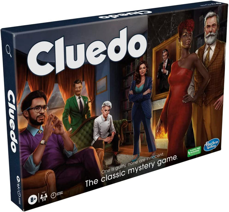 Hasbro Gaming Cluedo Board Game for Children Aged 8 and Up, Reimagined Classic for 2-6 Players & Jenga Classic, Children's game that promotes reaction speed from 6 years