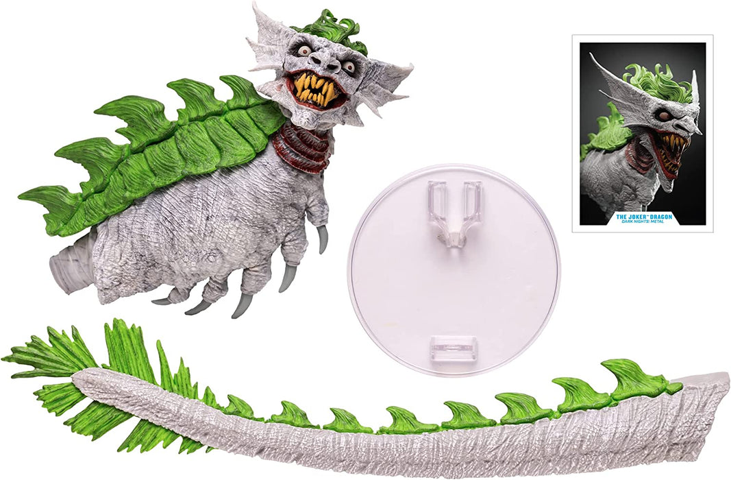 McFarlane Toys, DC Multiverse The Joker Dragon 7-inch Action Figure, Collectible DC Dark Nights: Metal Figure with Unique Collector Character Card – Ages 12+