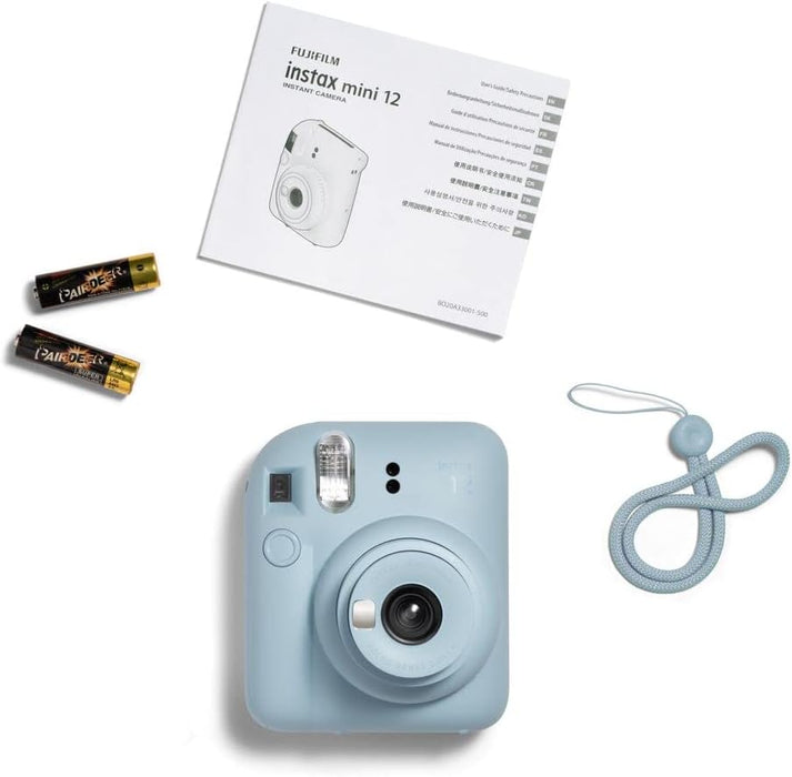 instax mini 12 camera, PASTEL BLUE Pastel Blue camera only