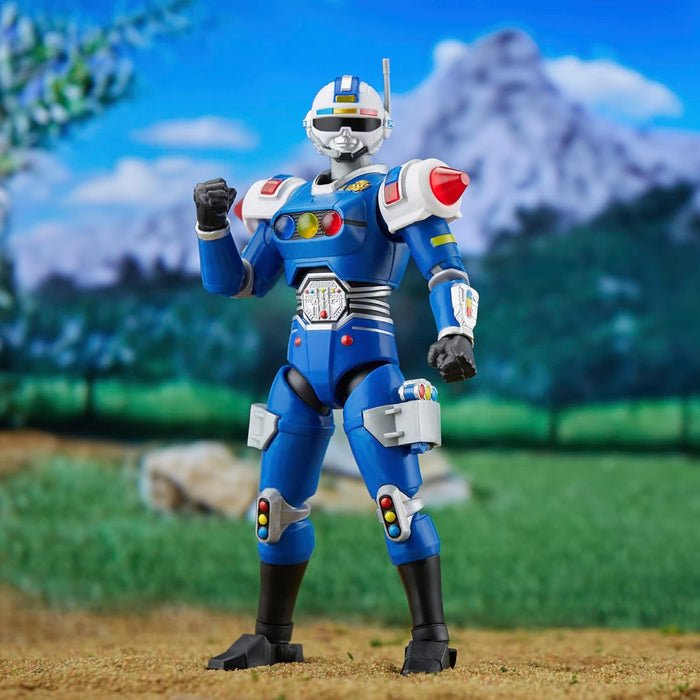 Power Rangers Lightning Collection Turbo Blue Senturion 6.6-inch in Scale 6-Inch Action Figure, Toys and Action Figures for Kids Ages 4 and Up