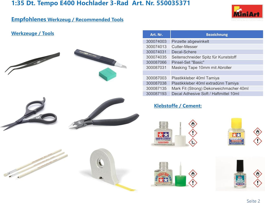 Miniart MIN35371 Scale Model kit