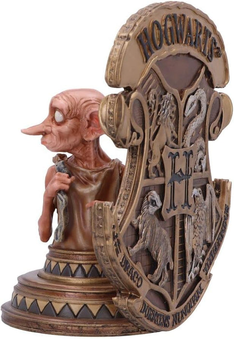 Nemesis Now Officially Licensed Harry Potter Dobby Bookend, Gold, 20cm 20cm Gold