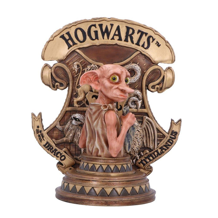 Nemesis Now Officially Licensed Harry Potter Dobby Bookend, Gold, 20cm 20cm Gold