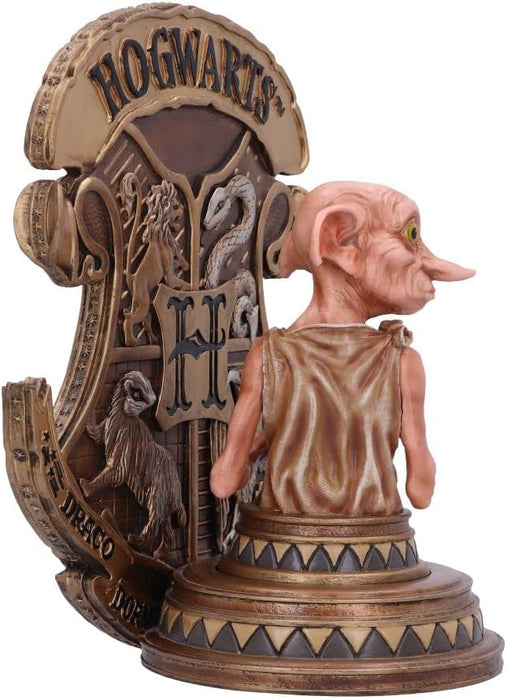 Nemesis Now Officially Licensed Harry Potter Dobby Bookend, Gold, 20cm 20cm Gold