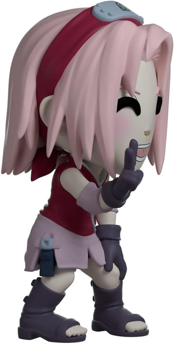 Youtooz Sakura Haruno 3.8" inch Vinyl Figure, Collectible Sakura Haruno from Naruto Anime Figure by Youtooz Naruto Collection