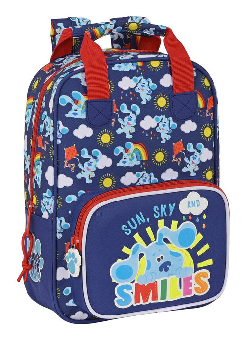 SAFTA Unisex Kid's Article Backpack with Handles Blues Clues, Multicoloured, M