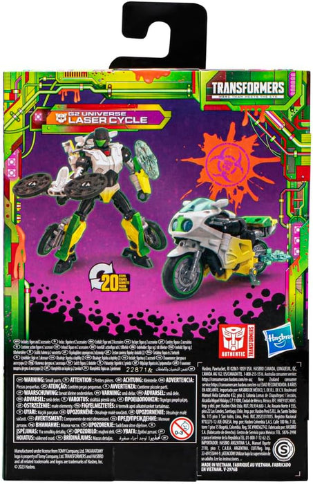 Transformers Generations Legacy Evolution Deluxe Class action figurine G2 Universe Laser Cycle 14 cm