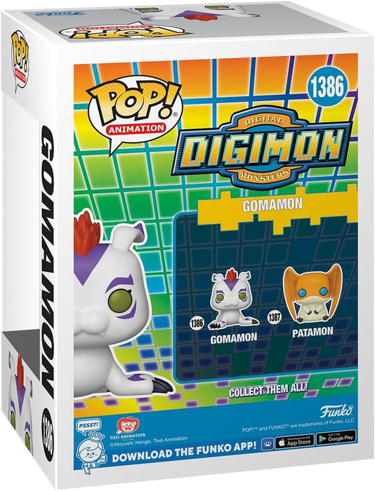 Funko POP! Animation: Digimon - Gomamon - Collectable Vinyl Figure - Gift Idea - Official Merchandise - Toys for Kids & Adults - Anime Fans - Model Figure for Collectors and Display One Size