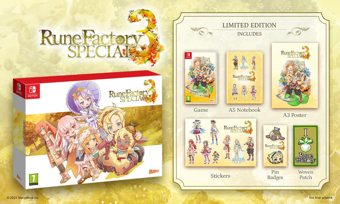 Rune Factory 3 Special - Limited Edition (Nintendo Switch)