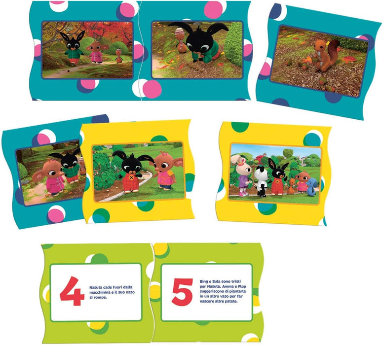 Clementoni 16286 Bing Sequences-Play for Future-Made in Italy-Educational Game, 3 Years+