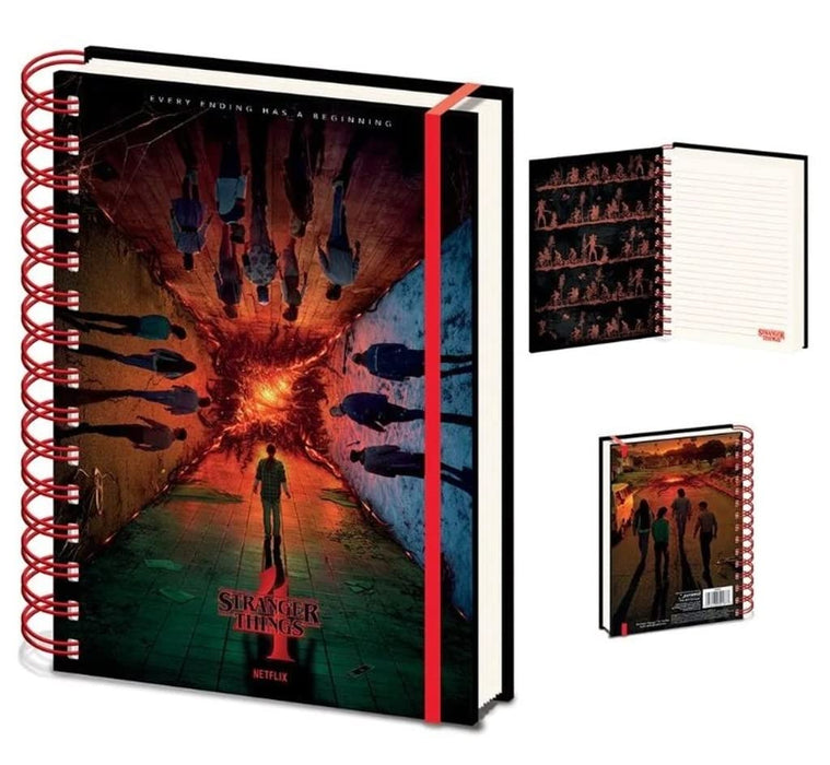 Pyramid International Stranger Things 4 (Every Ending Has A Beginning) A5 Notebook