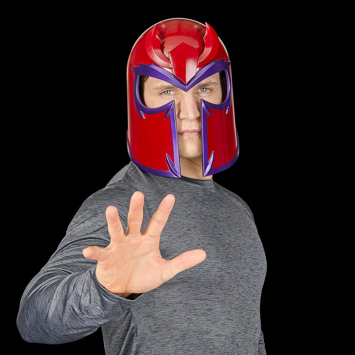 Marvel Legends Magneto Premium Roleplay Helmet, Adult Roleplay Gear