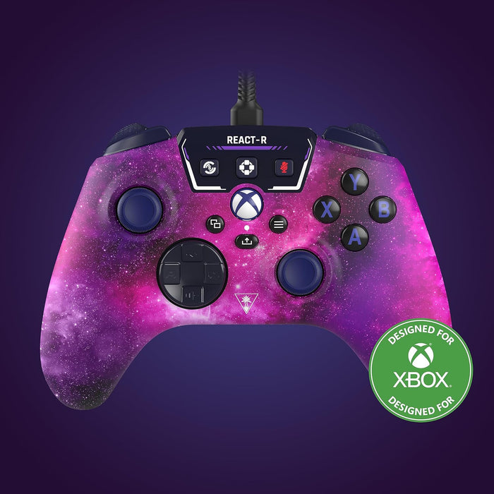 Turtle Beach React-R Controller Nebula - Xbox Series X|S, Xbox One and PC