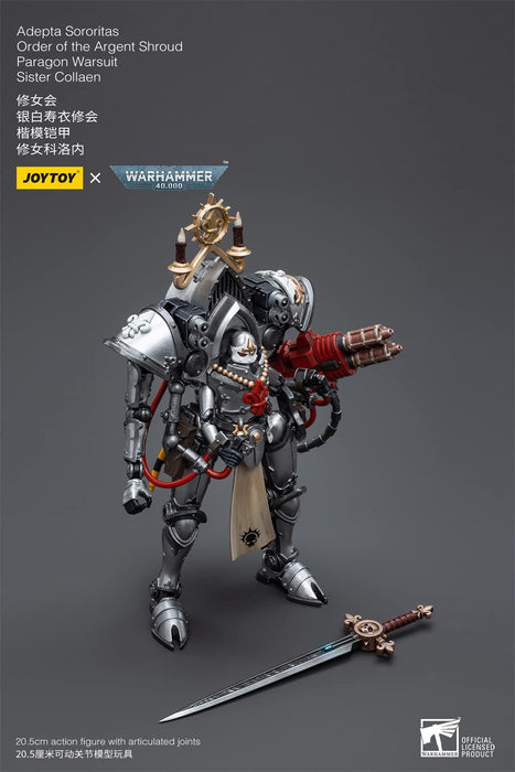 JoyToy Warhammer 40K: Adepta Sororitas Paragon Warsuit Sister Collaen 1:18 Scale Figure Modern