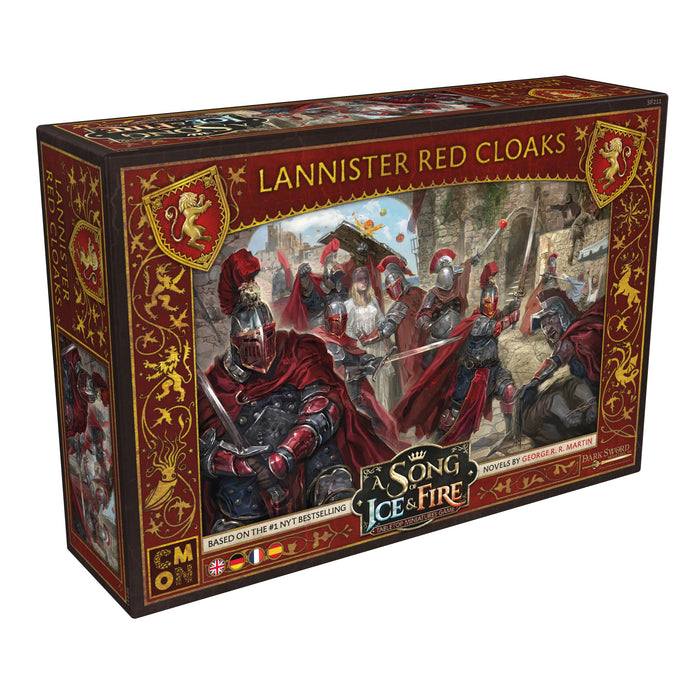 CMON A Song of Ice & Fire – Red Rocks | Expansion | Tabletop | 2 Players | From 14+ Years | 45+ Minutes | German | Multilingual Red skirts 3. Lennister Erweiterung