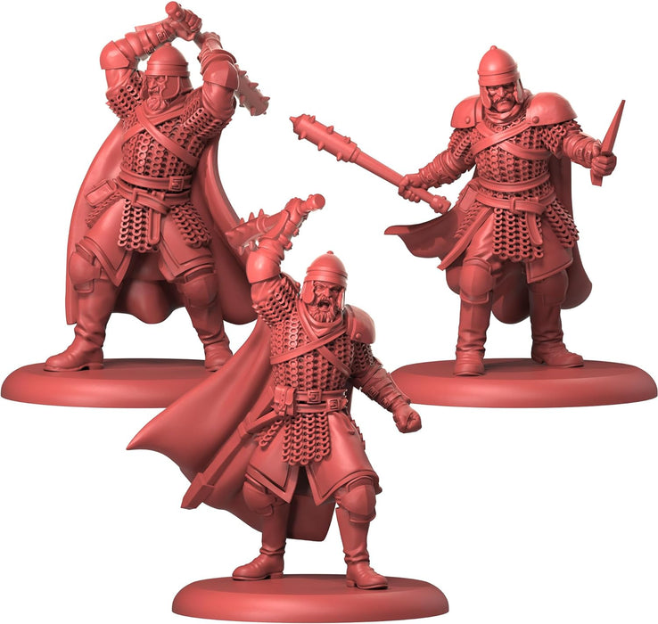 CMON A Song of Ice and Fire Tabletop Miniatures Game Gold Cloaks Unit Box - Add Unparalleled Strength to Your Forces! Strategy Game, Ages 14+, 2+ Players, 45-60 Minute Playtime, Made