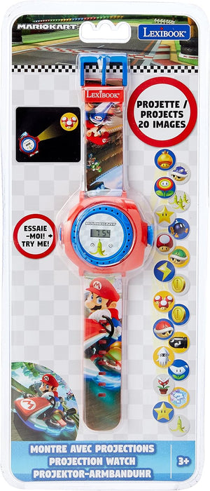 Lexibook - Adjustable Projection Watch Digital Screen Super Mario