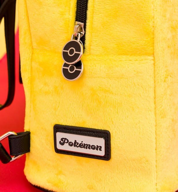 Difuzed Unisex's Pokémon-Pikachu-Novelty Mini Backpack, Yellow, One Size