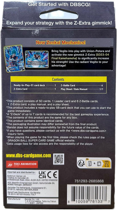 Bandai | Dragon Ball Super CG: Starter Deck Zenkai Series Set 05 (SD23) | Trading Card Game | Ages 6+ | 2 Players | 20-30 Minutes Playing Time