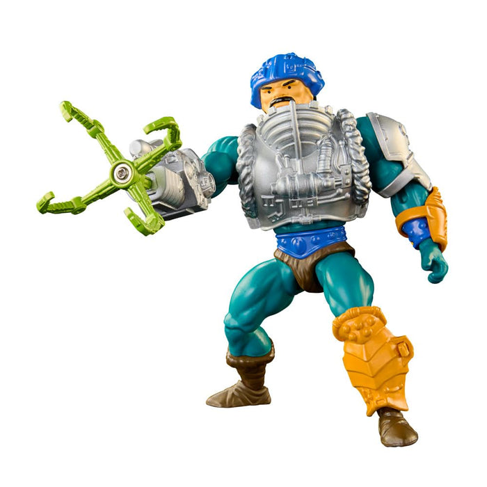 Masters of the Universe Origins Action Figure & Accessory, Serpent Claw Man-At-Arms Figure & Mini Comic Book, 5.5 Inch