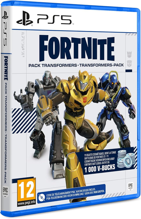 Fortnite Transformers Pack (Code in Box) - PS5