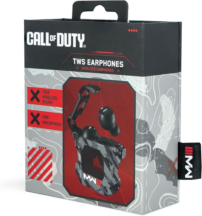 OTL Technologies COD245 Call of Duty Modern Warfare III TWS Wireless Earphones Grey Camo
