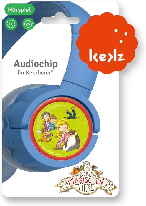 Kekz Audiochip for Biscuit Headphones, The School of Magic Animals, Kekz 2: Full Holes, Audio Play for Children from 6 Years, Playing Time Approx. 76 Minutes