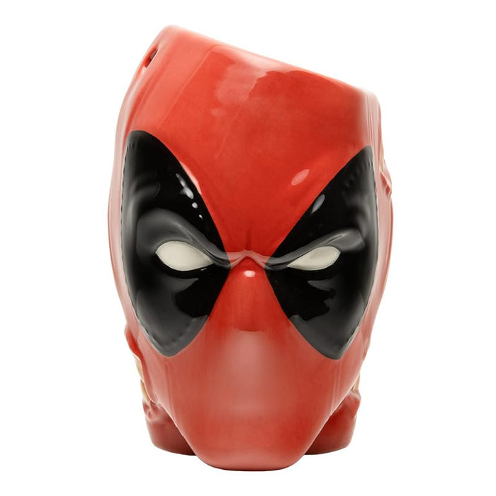 Paladone Deadpool Replica Pen Holder and Plant Pot - Superhero Desk Accessories, Decor & Novelty Gift - 13 cm Tall