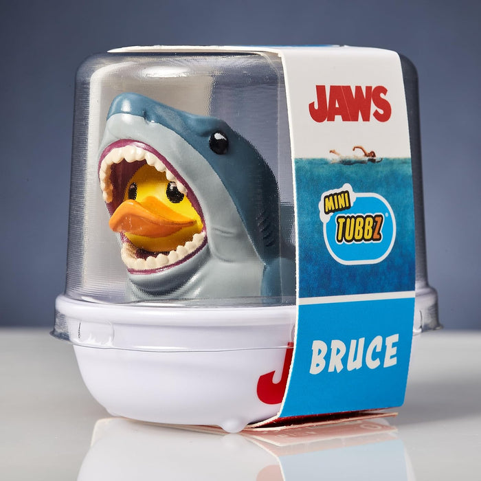 TUBBZ Mini Bruce Collectible Vinyl Rubber Duck Figure - Official Jaws Merchandise - Thriller TV & Movies Bruce (Mini)