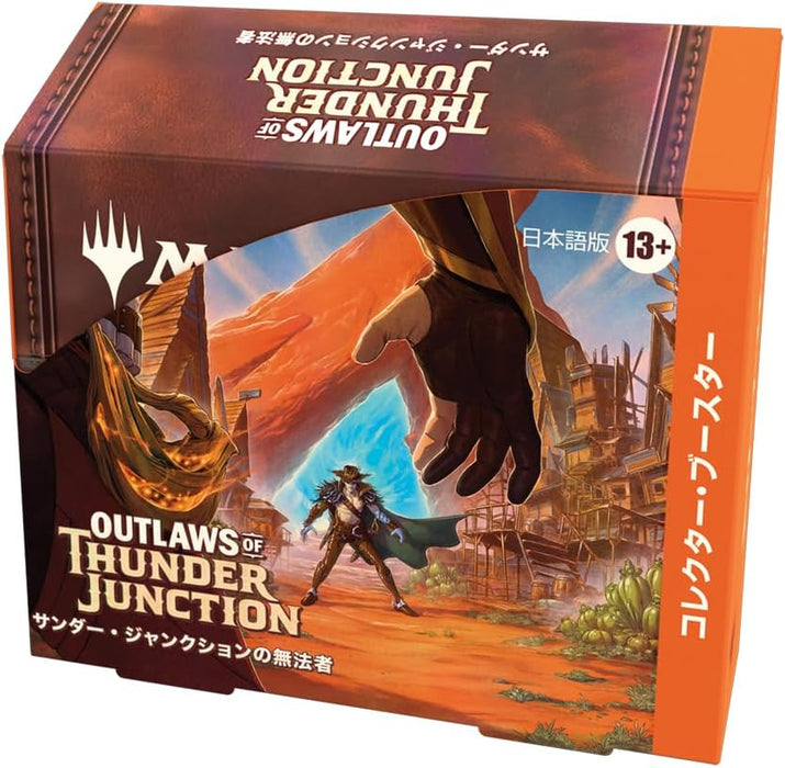 Magic: the Gathering Thunder Junction Outlaws Collector Booster Japanese Version 12 Pack MTG Trading Card Wizards of the Coast OTJ D32621400