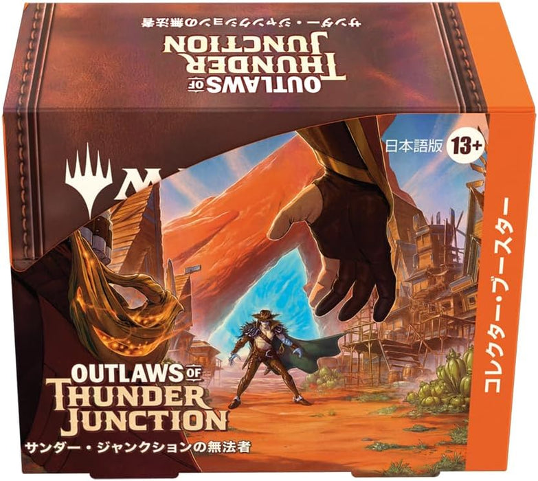 Magic: the Gathering Thunder Junction Outlaws Collector Booster Japanese Version 12 Pack MTG Trading Card Wizards of the Coast OTJ D32621400