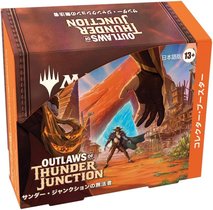 Magic: the Gathering Thunder Junction Outlaws Collector Booster Japanese Version 12 Pack MTG Trading Card Wizards of the Coast OTJ D32621400