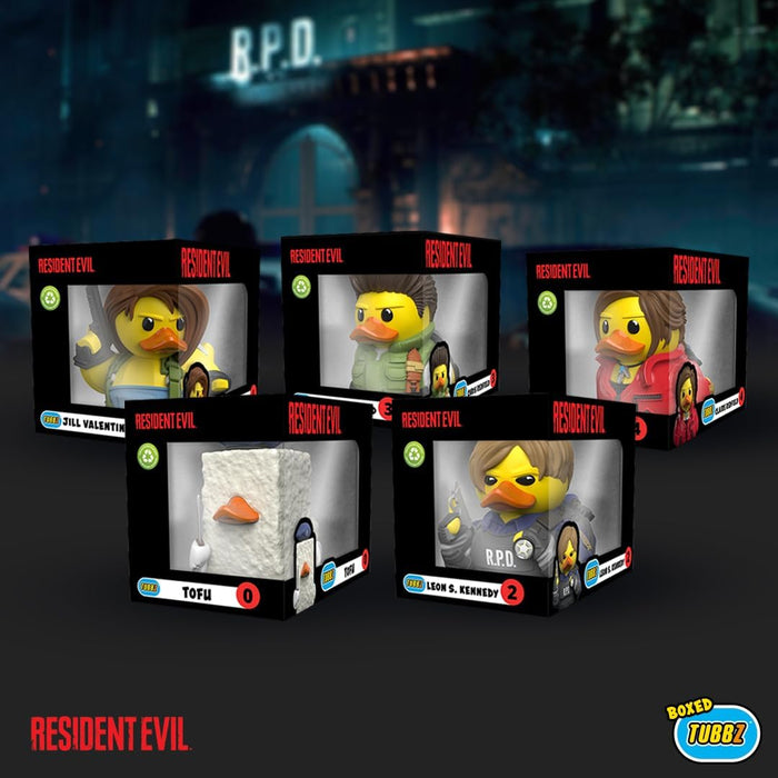 TUBBZ Boxed Edition Tofu Collectible Vinyl Rubber Duck Figure - Official Resident Evil Merchandise - Horror TV, Movies & Video Games Tofu (Boxed)