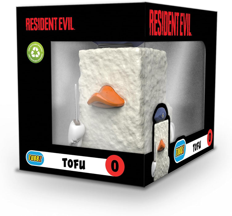 TUBBZ Boxed Edition Tofu Collectible Vinyl Rubber Duck Figure - Official Resident Evil Merchandise - Horror TV, Movies & Video Games Tofu (Boxed)