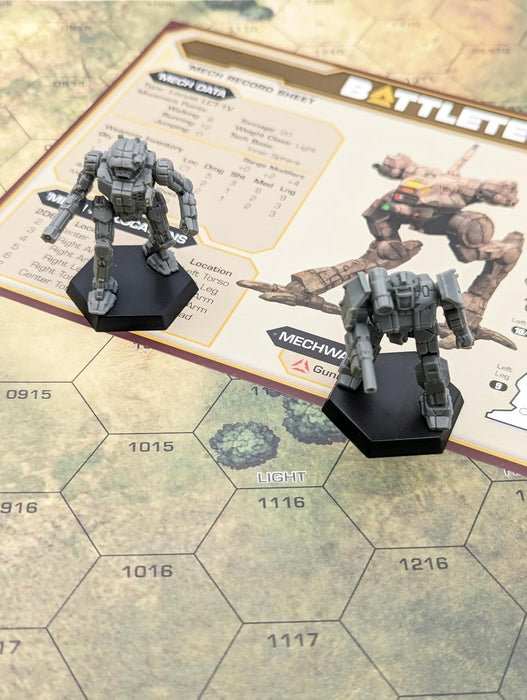 BattleTech Beginner Box 40th Anniversary by Catalyst Game Labs, Strategy Board Game, for 2 Players and Ages 14+