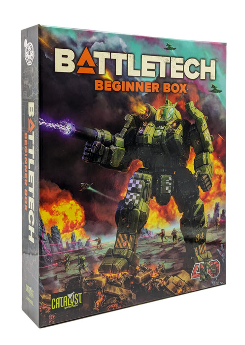 BattleTech Beginner Box 40th Anniversary by Catalyst Game Labs, Strategy Board Game, for 2 Players and Ages 14+