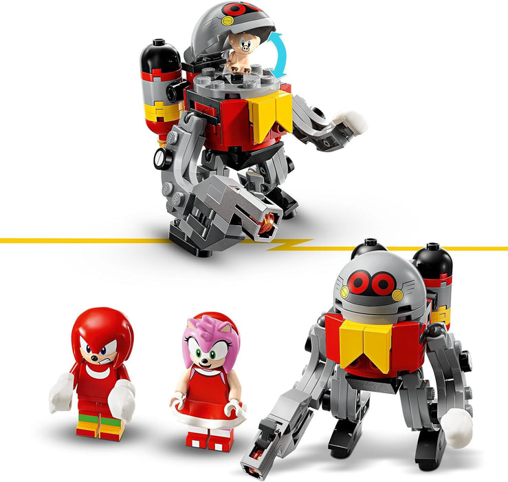 LEGO Sonic the Hedgehog Knuckles and the Master Emerald Shrine Video Game Collectible Toy for Kids, Gamer Gift, Adventure Building Set for 8 Plus Year Old Boys and Girls 76998
