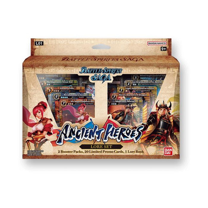 BATTLE SPIRITS SAGA CARD GAME: LORE SET 01: ANCIENT HEROES