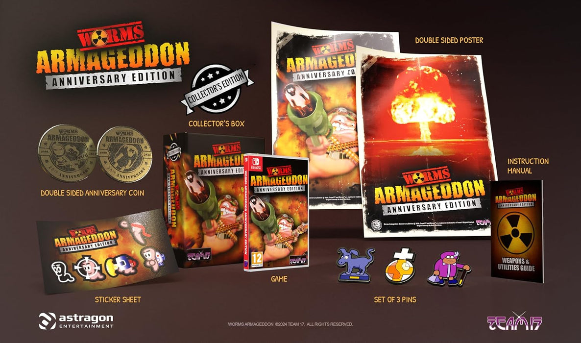 Worms Armageddon Anniversary Collector's Edition - Switch