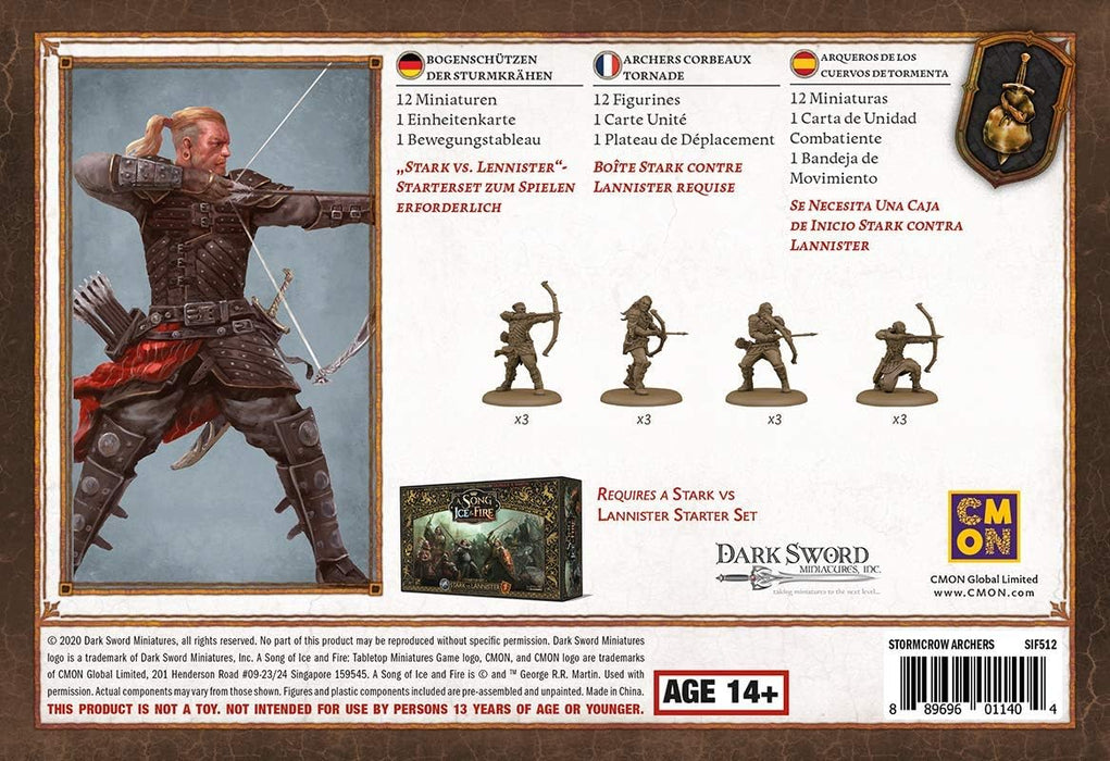 CMON SIF1512 Tabletop, Multicoloured, 10. Neutrale Erweiterung Storm Crow Archers