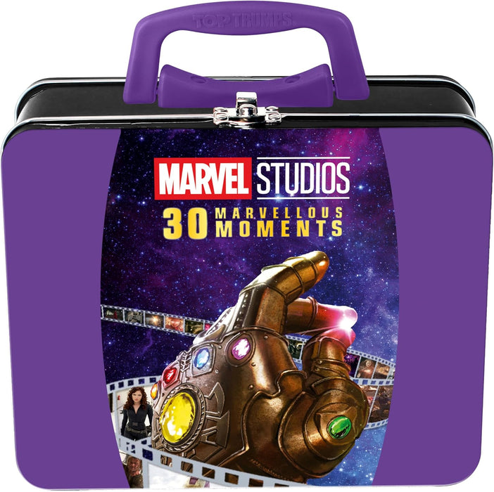 Top Trumps Marvel 30 Moments Tin Educational Entertaining card game for 2 plus players makes a great gift for ages 12 plus